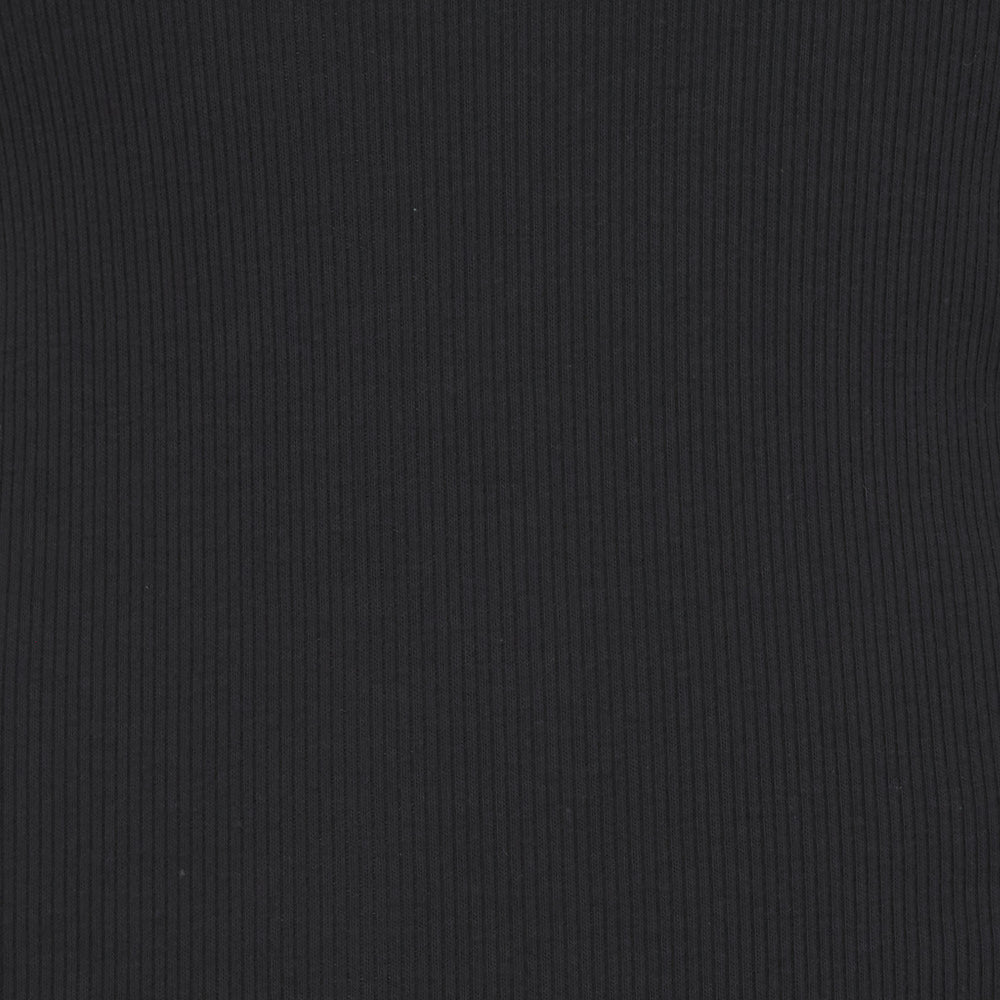 Skims COTTON RIB SUPER CROP Tank Čierne | VUPS-37028
