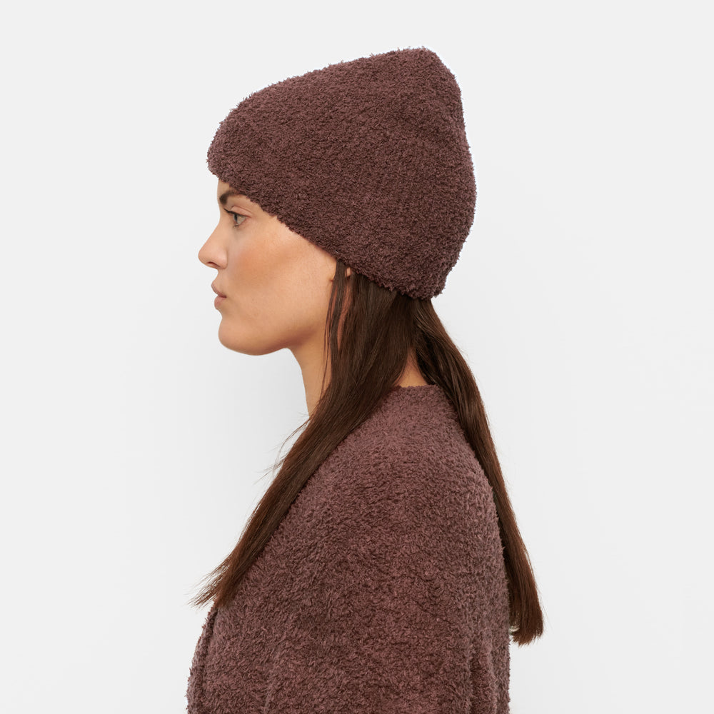 Skims COZY KNIT Ciapka Tmavo Červené | DQOL-18629