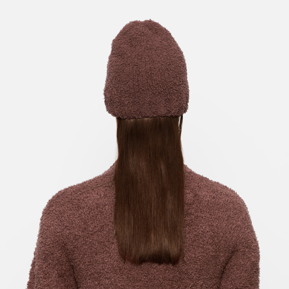 Skims COZY KNIT Ciapka Tmavo Červené | DQOL-18629