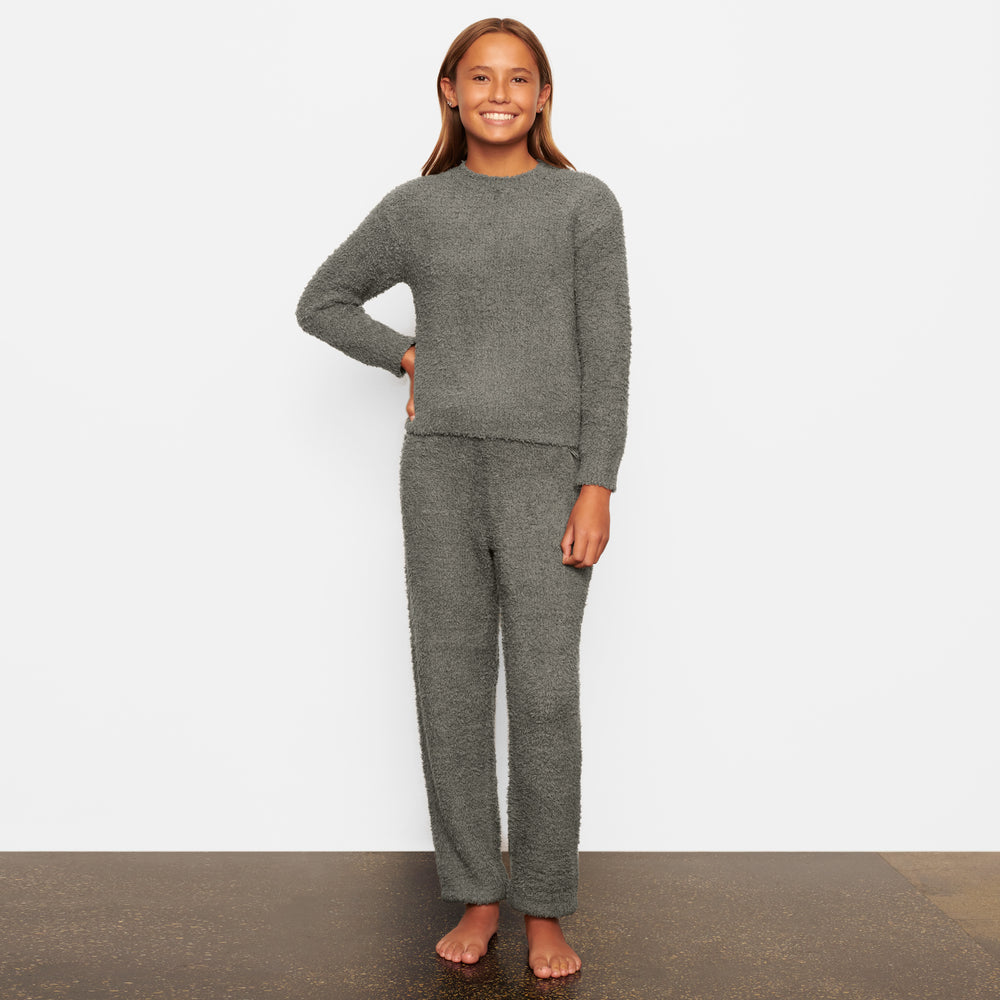 Skims COZY KNIT JOGGER Detske Siva | CAOT-90132