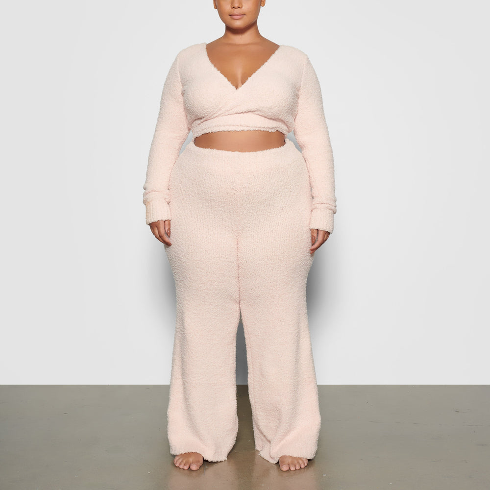 Skims COZY KNIT Nohavice Svetlo Ruzove | NKYW-38290