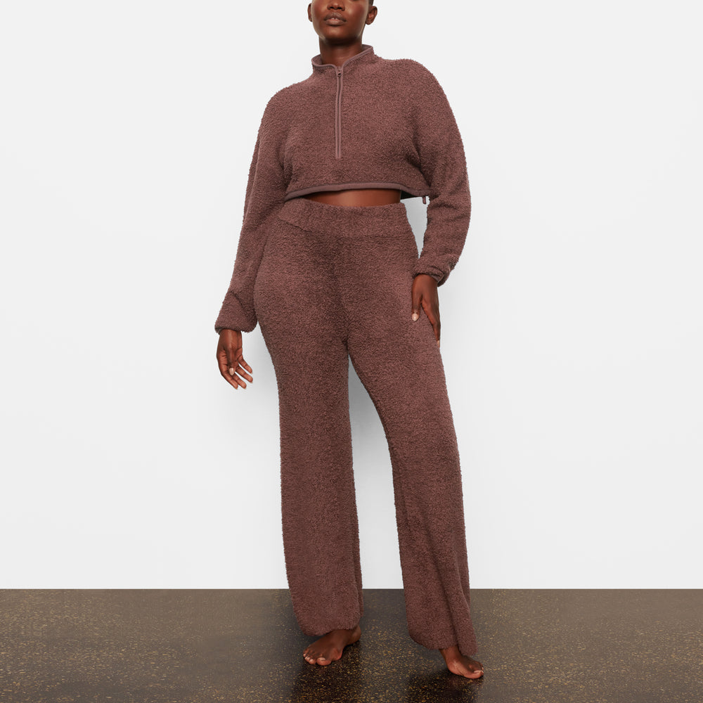 Skims COZY KNIT Nohavice Tmavo Červené | BGXH-46520