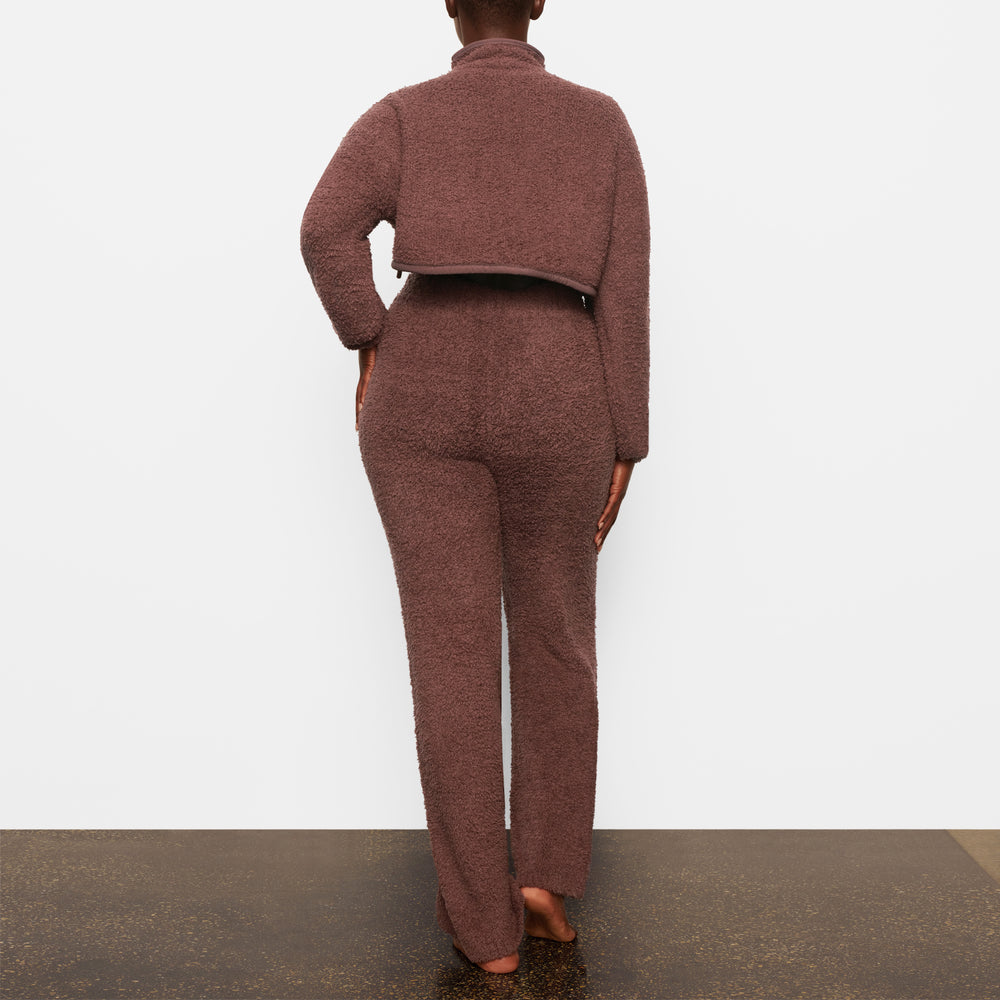 Skims COZY KNIT Nohavice Tmavo Červené | BGXH-46520