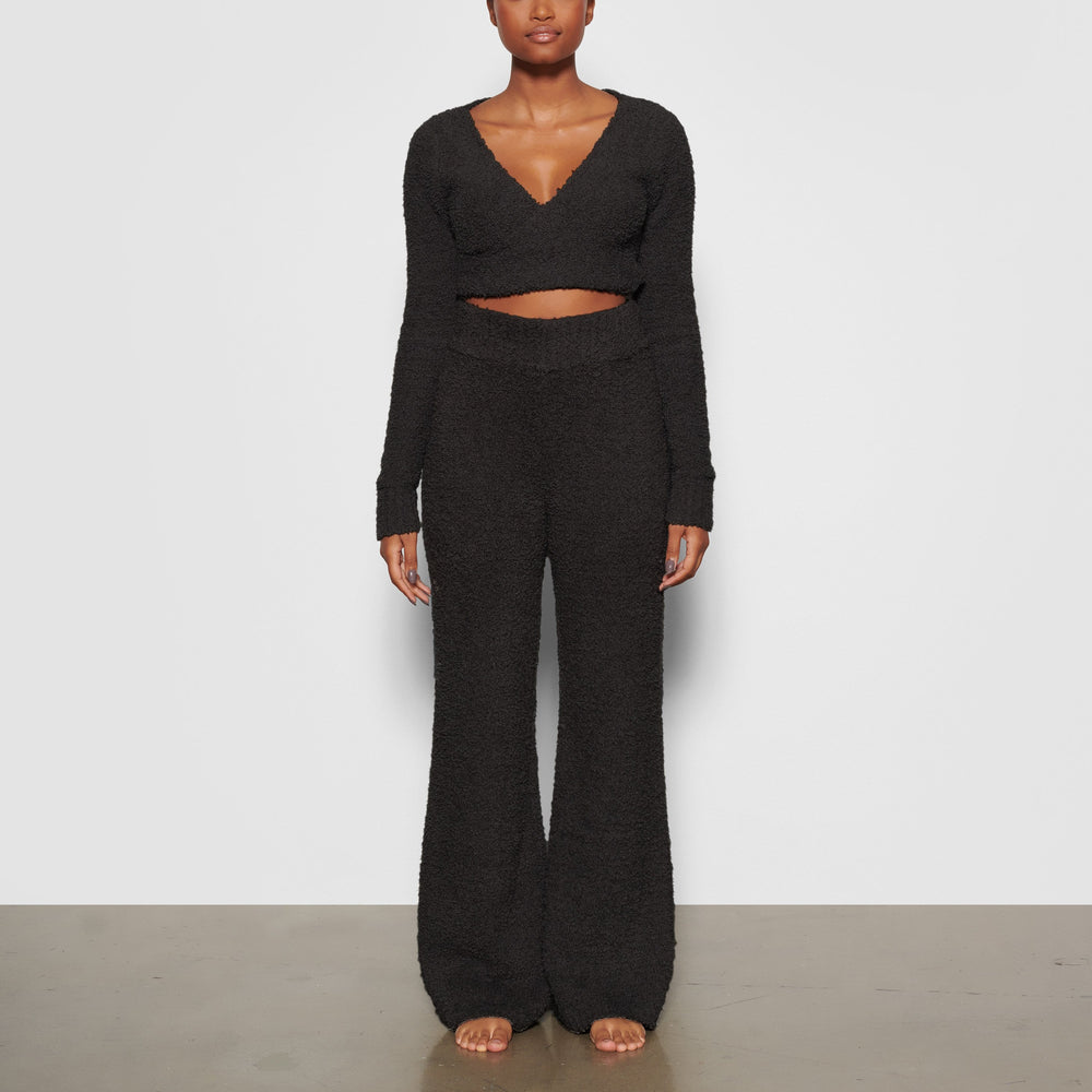 Skims COZY KNIT Nohavice Čierne | OWQM-92748
