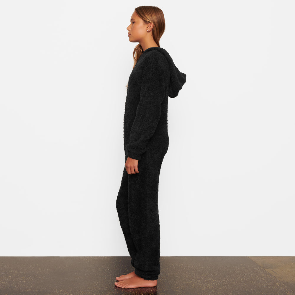 Skims COZY KNIT ONESIE Detske Čierne | ENZR-14267