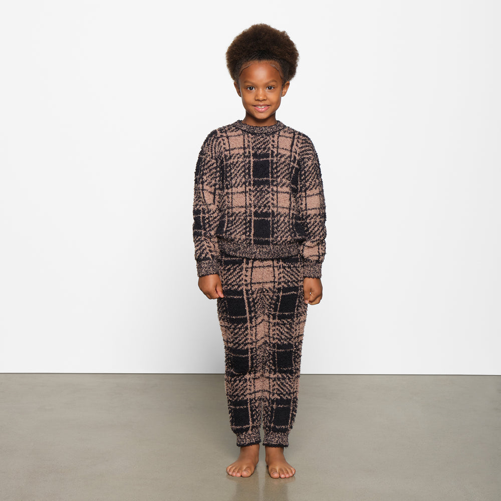 Skims COZY KNIT PULLOVER Detske PLAID | ITWQ-06495