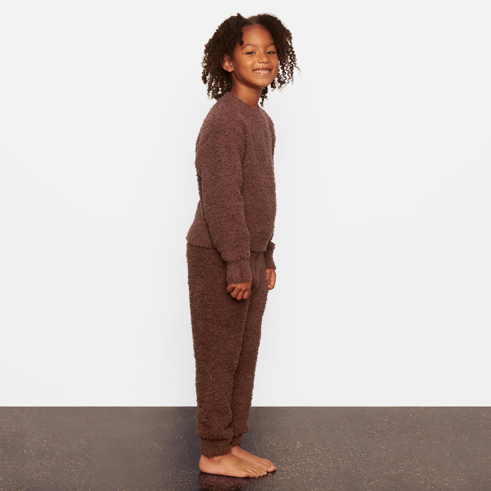 Skims COZY KNIT PULLOVER Detske Tmavo Červené | BJQT-67138