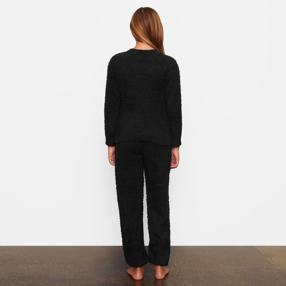 Skims COZY KNIT PULLOVER Detske Čierne | WXRQ-51803