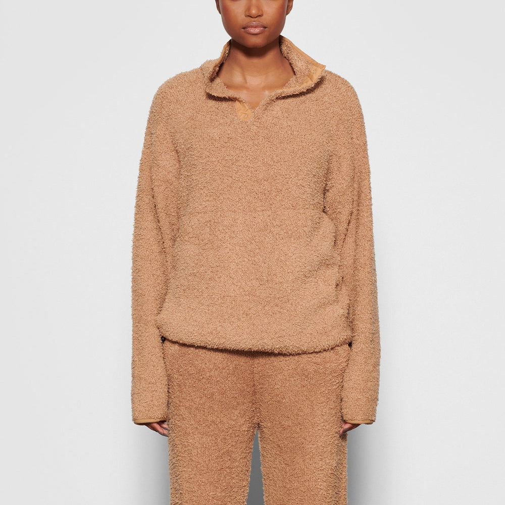 Skims COZY KNIT Pulover Hnede | FAJI-67521