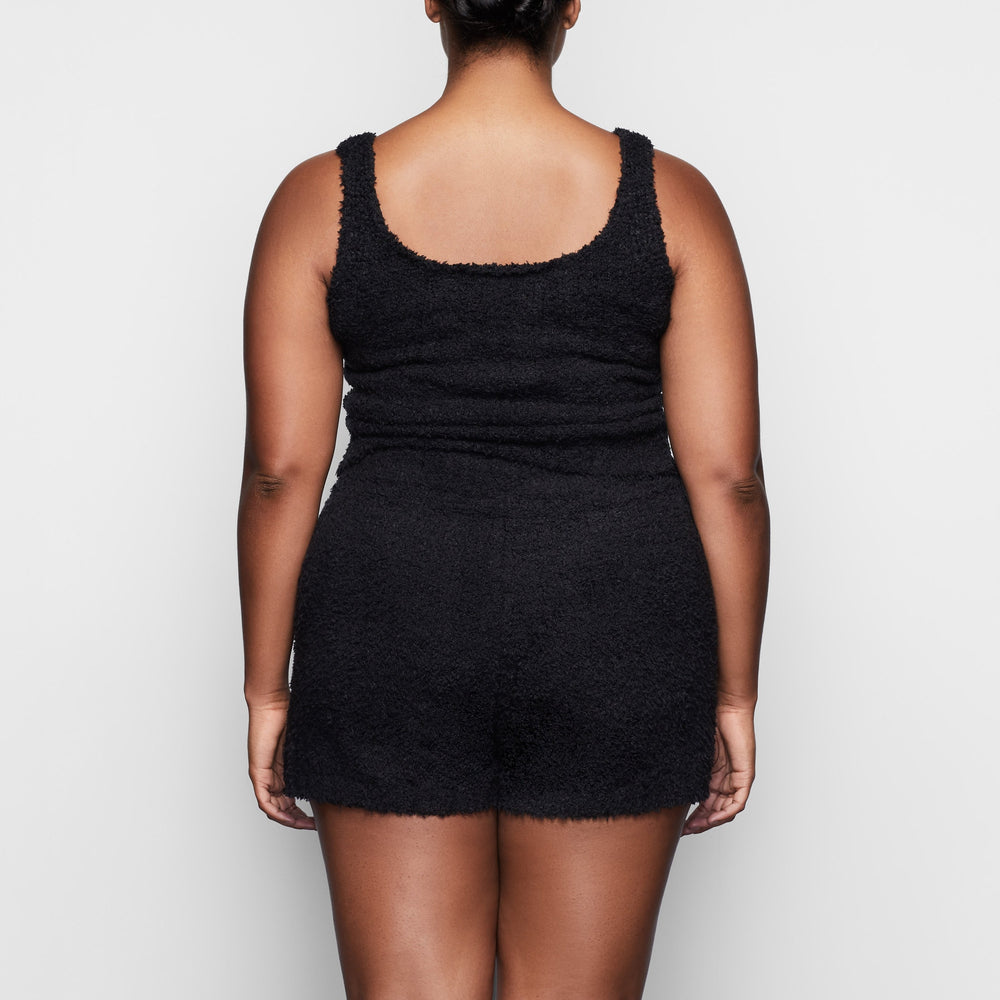 Skims COZY KNIT Tank Čierne | FMOG-21947