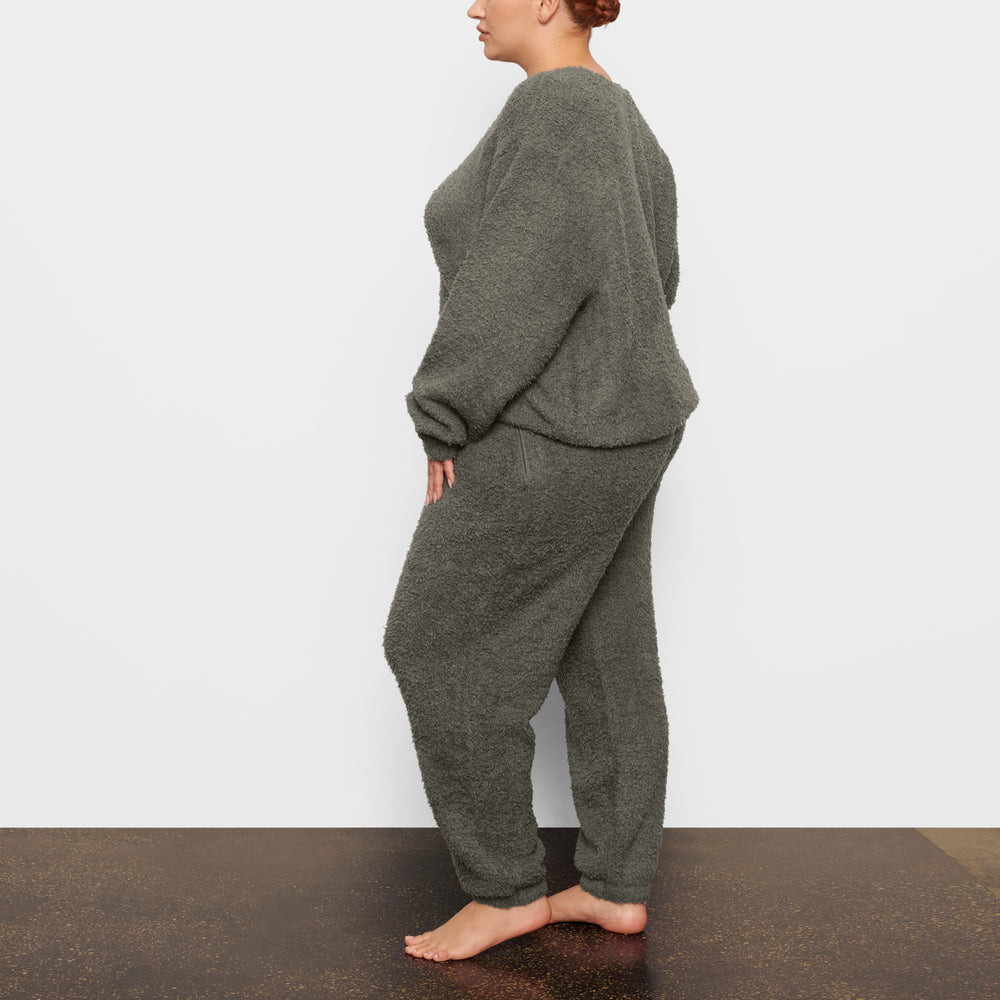 Skims COZY KNIT UNISEX Joggers Siva | SRJZ-04169