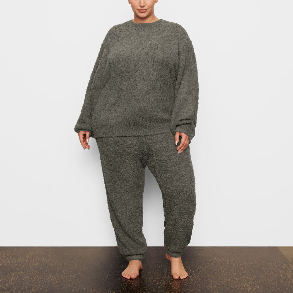 Skims COZY KNIT UNISEX Pulover Siva | OBMP-87102
