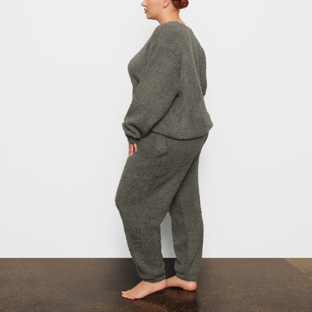 Skims COZY KNIT UNISEX Pulover Siva | OBMP-87102