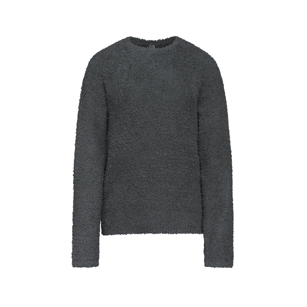 Skims COZY KNIT UNISEX Pulover Siva | OBMP-87102