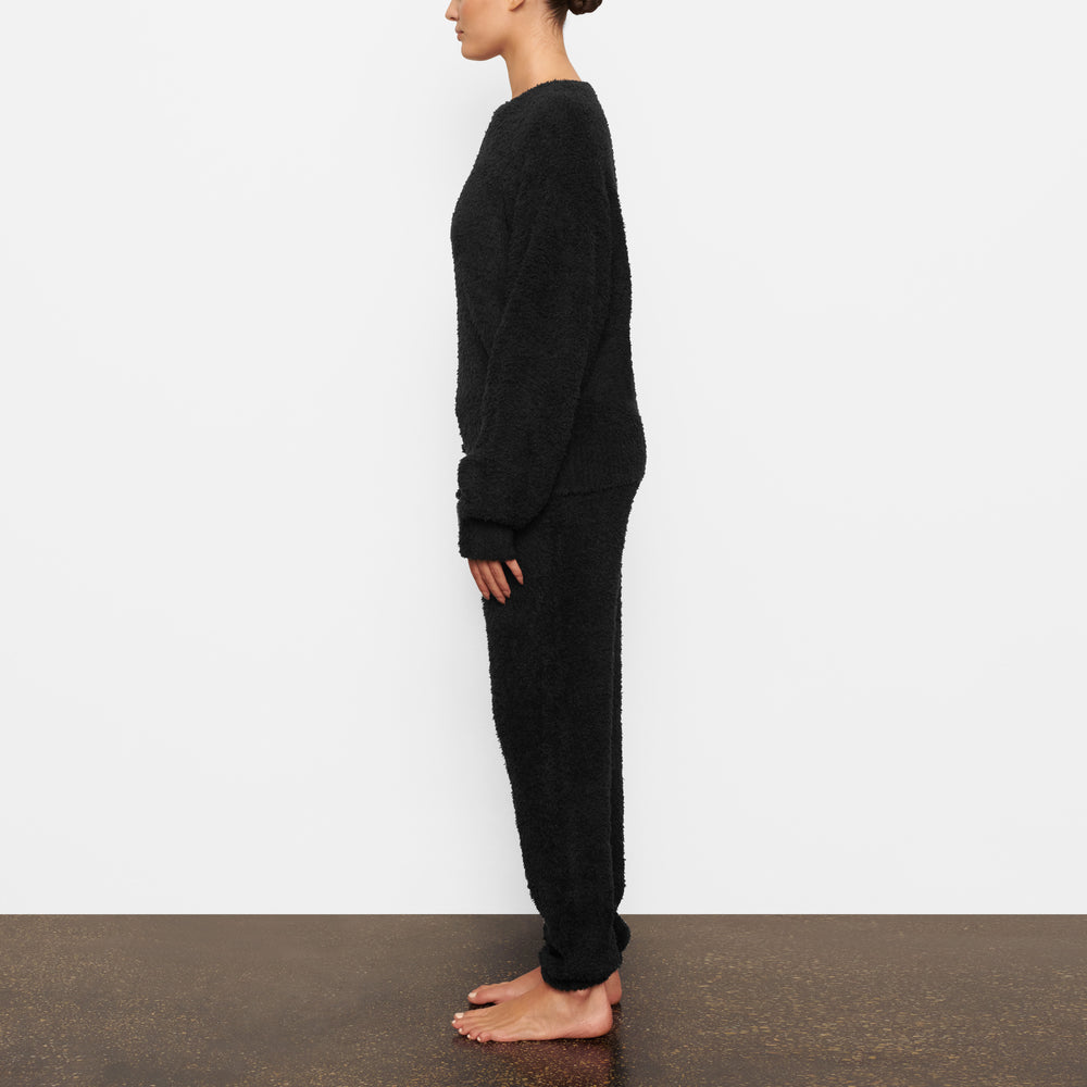 Skims COZY KNIT UNISEX Pulover Čierne | BUOZ-85973