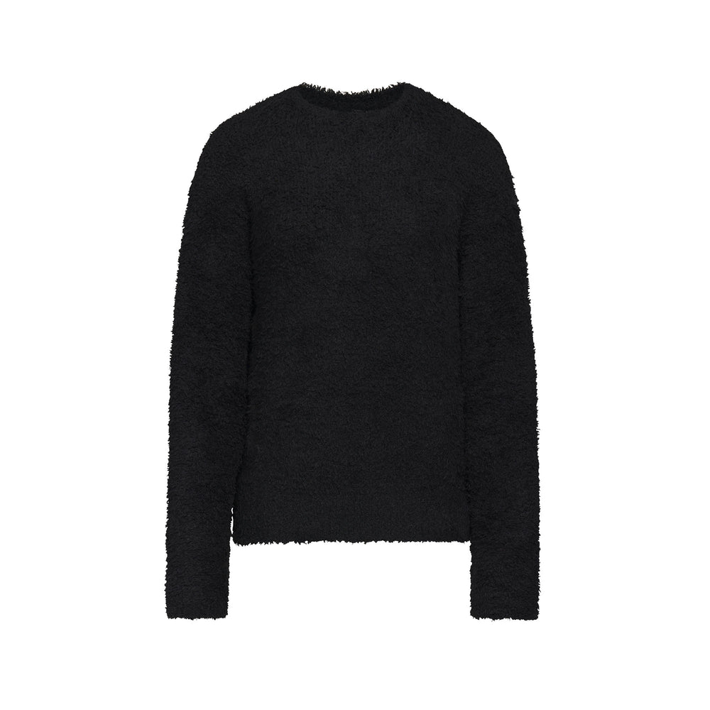 Skims COZY KNIT UNISEX Pulover Čierne | BUOZ-85973
