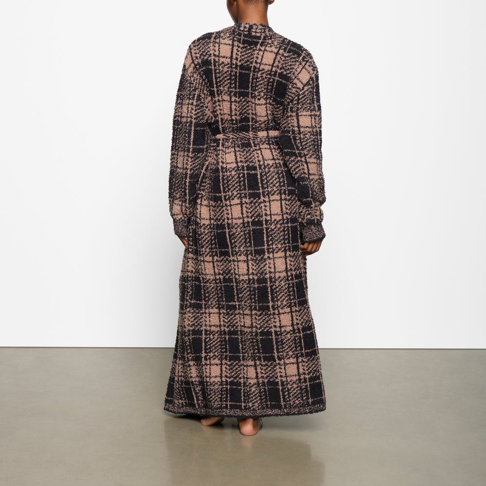 Skims COZY KNIT UNISEX Župan PLAID | AHXU-08915