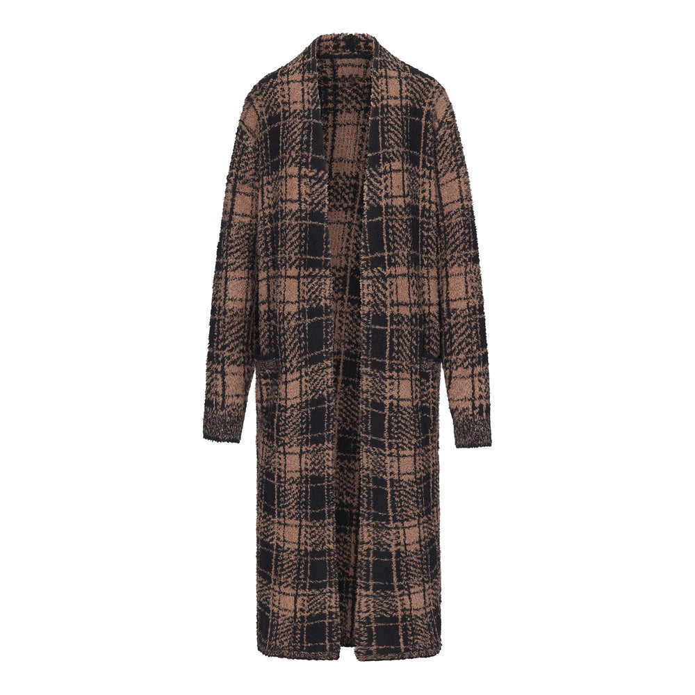 Skims COZY KNIT UNISEX Župan PLAID | AHXU-08915