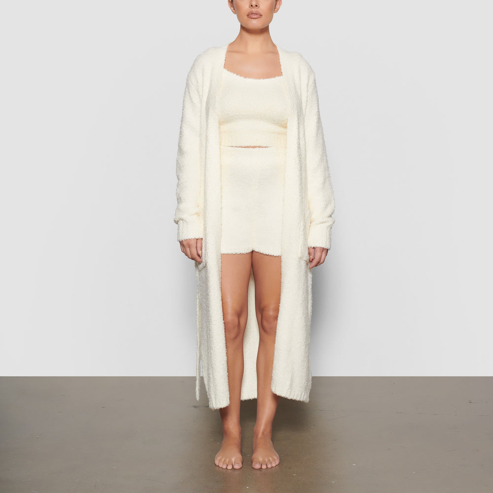 Skims COZY KNIT Župan Biele | UAPS-72056