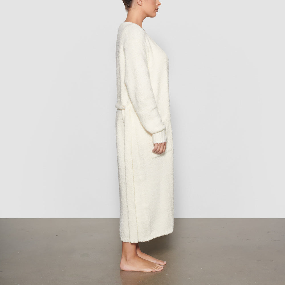 Skims COZY KNIT Župan Biele | UAPS-72056