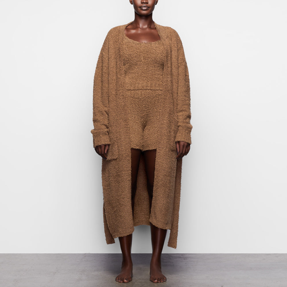 Skims COZY KNIT Župan Hnede | VNMC-74501