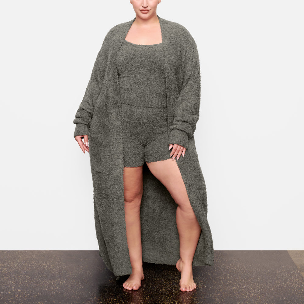Skims COZY KNIT Župan Siva | WQHE-54693