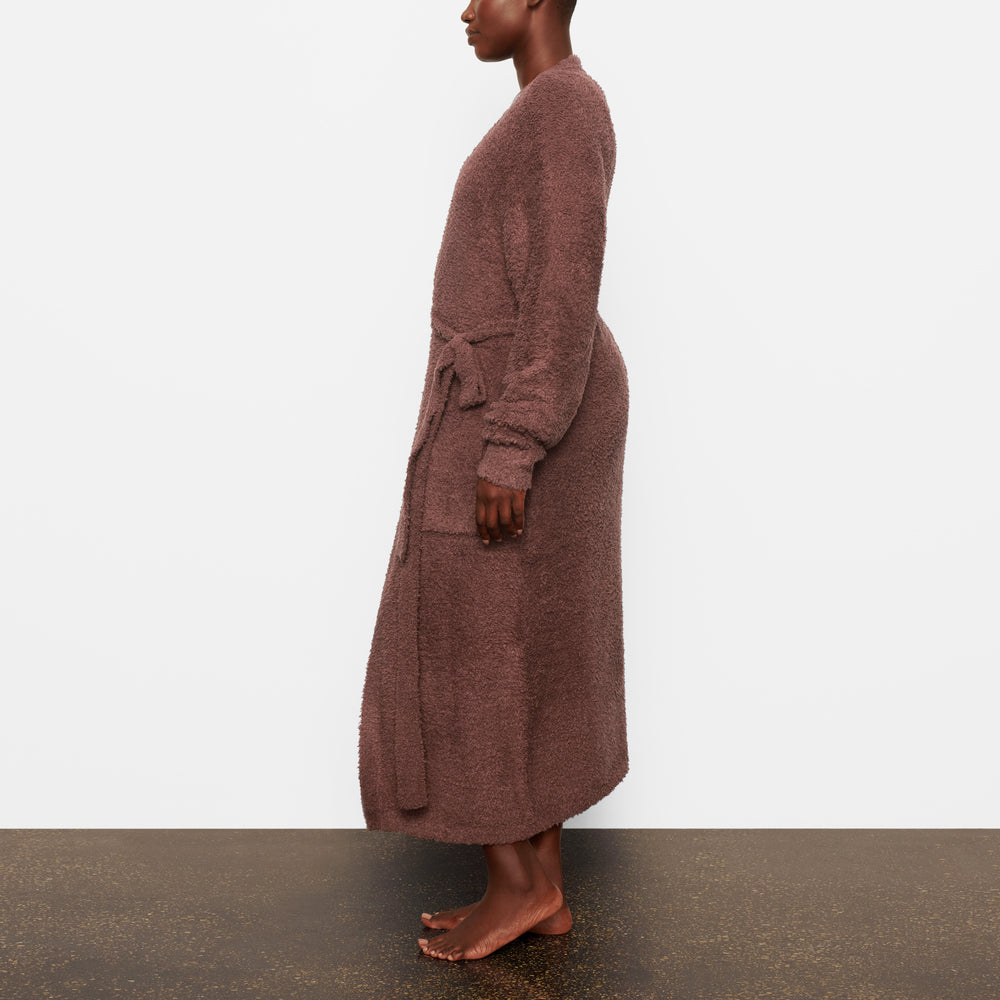 Skims COZY KNIT Župan Tmavo Červené | VPHE-58471