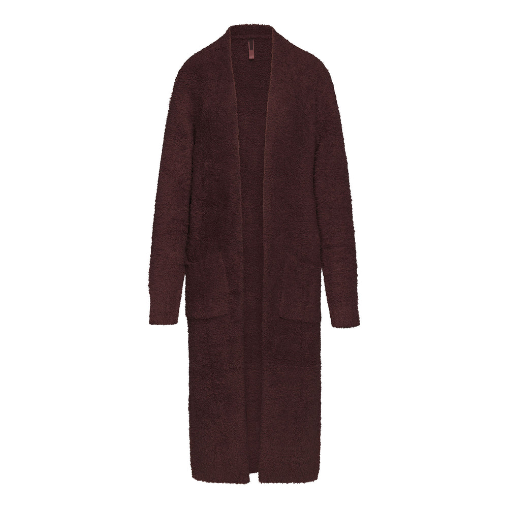 Skims COZY KNIT Župan Tmavo Červené | VPHE-58471