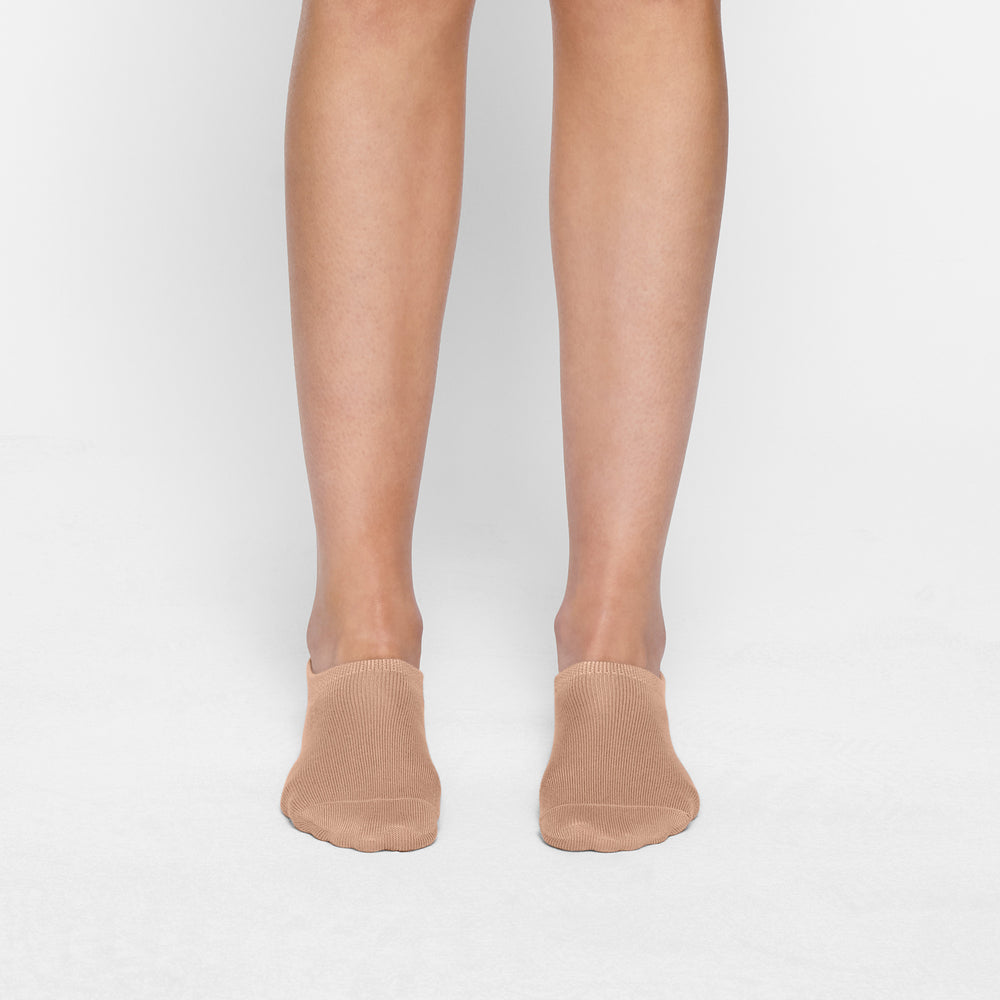Skims EVERYDAY LOW RIB ANKLE Ponozky Béžové | TEYH-78036