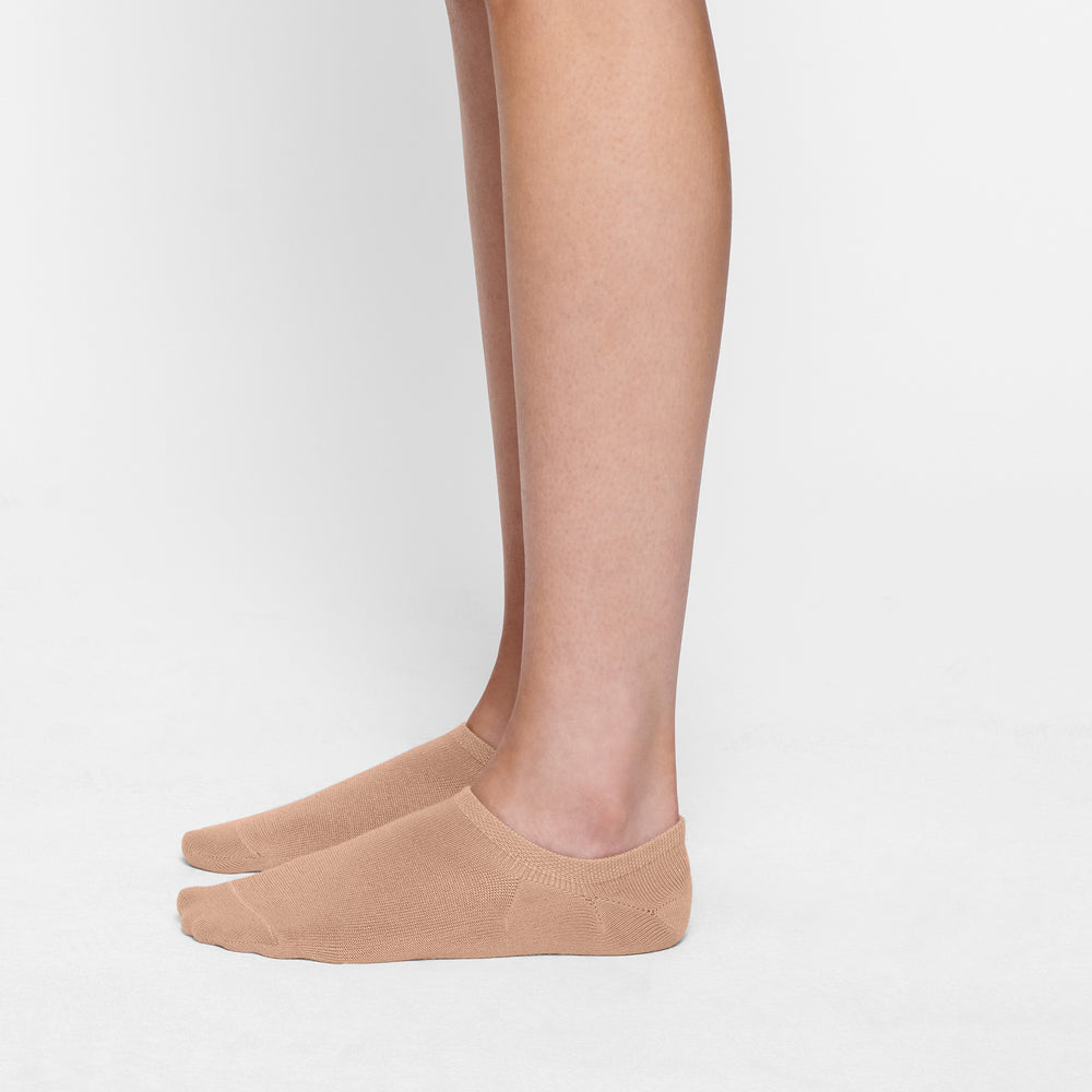 Skims EVERYDAY LOW RIB ANKLE Ponozky Béžové | TEYH-78036
