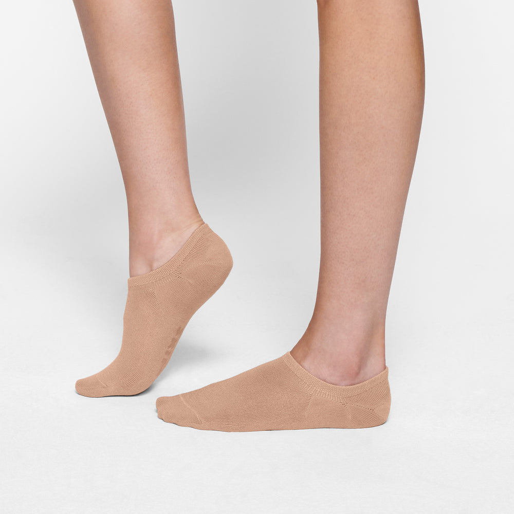 Skims EVERYDAY LOW RIB ANKLE Ponozky Béžové | TEYH-78036