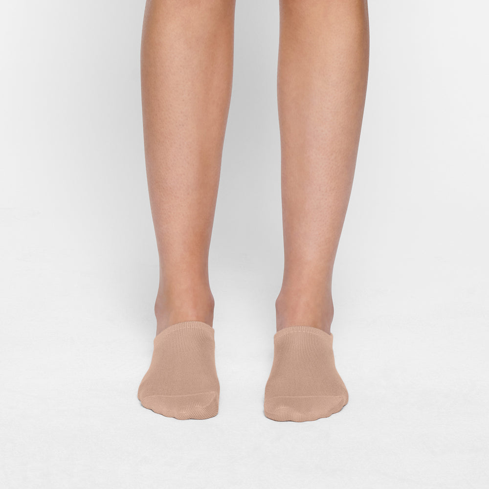 Skims EVERYDAY LOW RIB ANKLE Ponozky Béžové | UCJY-20765