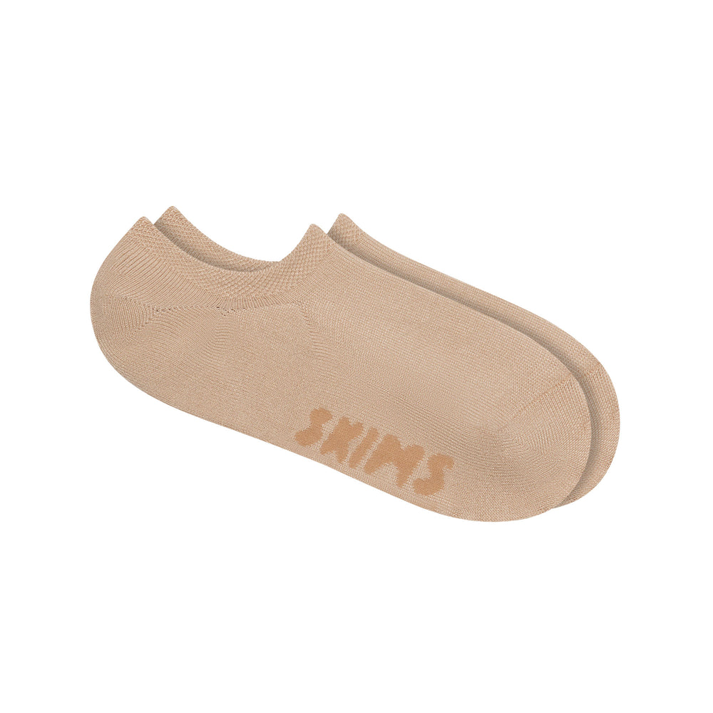 Skims EVERYDAY LOW RIB ANKLE Ponozky Hnede | CSIH-58967