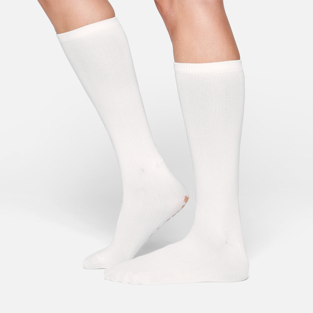 Skims EVERYDAY MID CALF Ponozky Biele | WAKC-21536