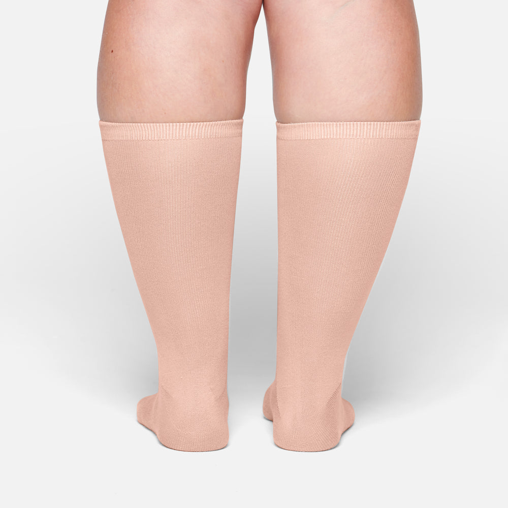 Skims EVERYDAY MID CALF Ponozky Béžové | GYZJ-19325