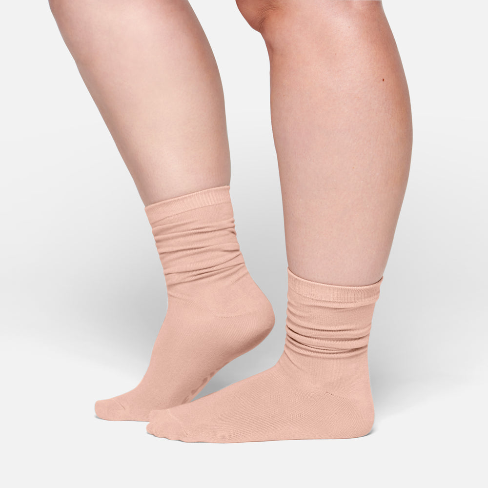 Skims EVERYDAY MID CALF Ponozky Béžové | GYZJ-19325
