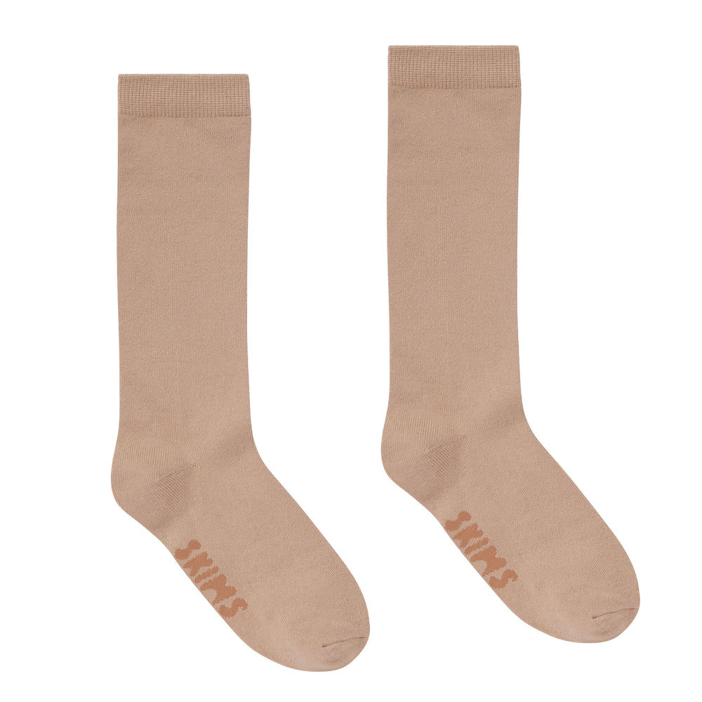 Skims EVERYDAY MID CALF Ponozky Béžové | LIPU-39471