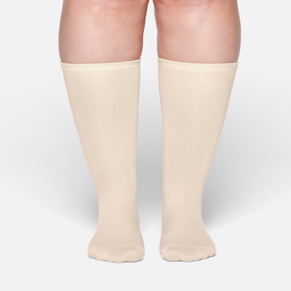 Skims EVERYDAY MID CALF Ponozky Hnede | FIXZ-70624