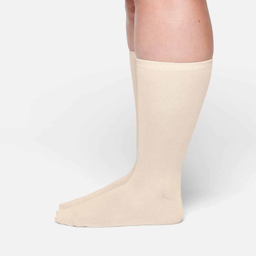 Skims EVERYDAY MID CALF Ponozky Hnede | FIXZ-70624