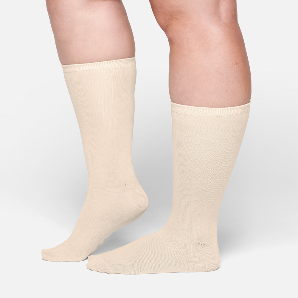Skims EVERYDAY MID CALF Ponozky Hnede | FIXZ-70624