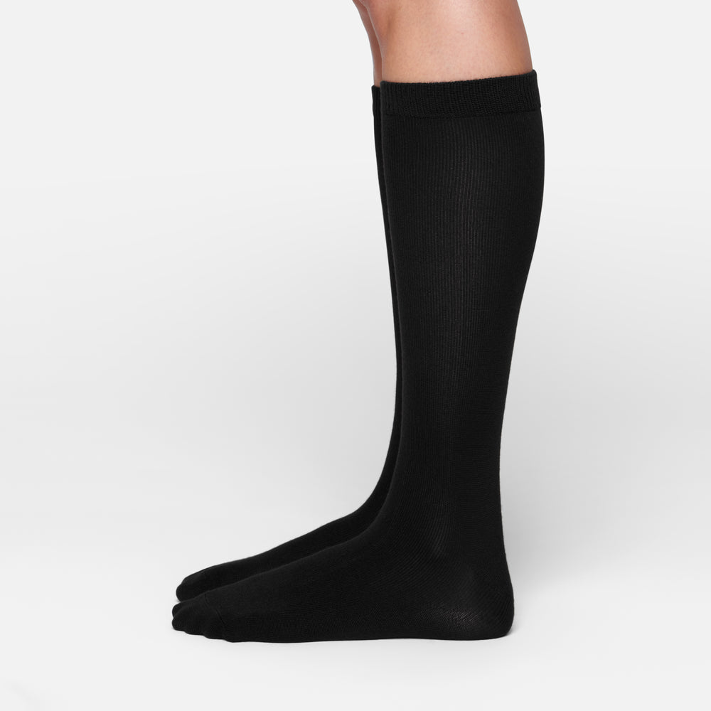 Skims EVERYDAY MID CALF Ponozky Čierne | DIVJ-41068