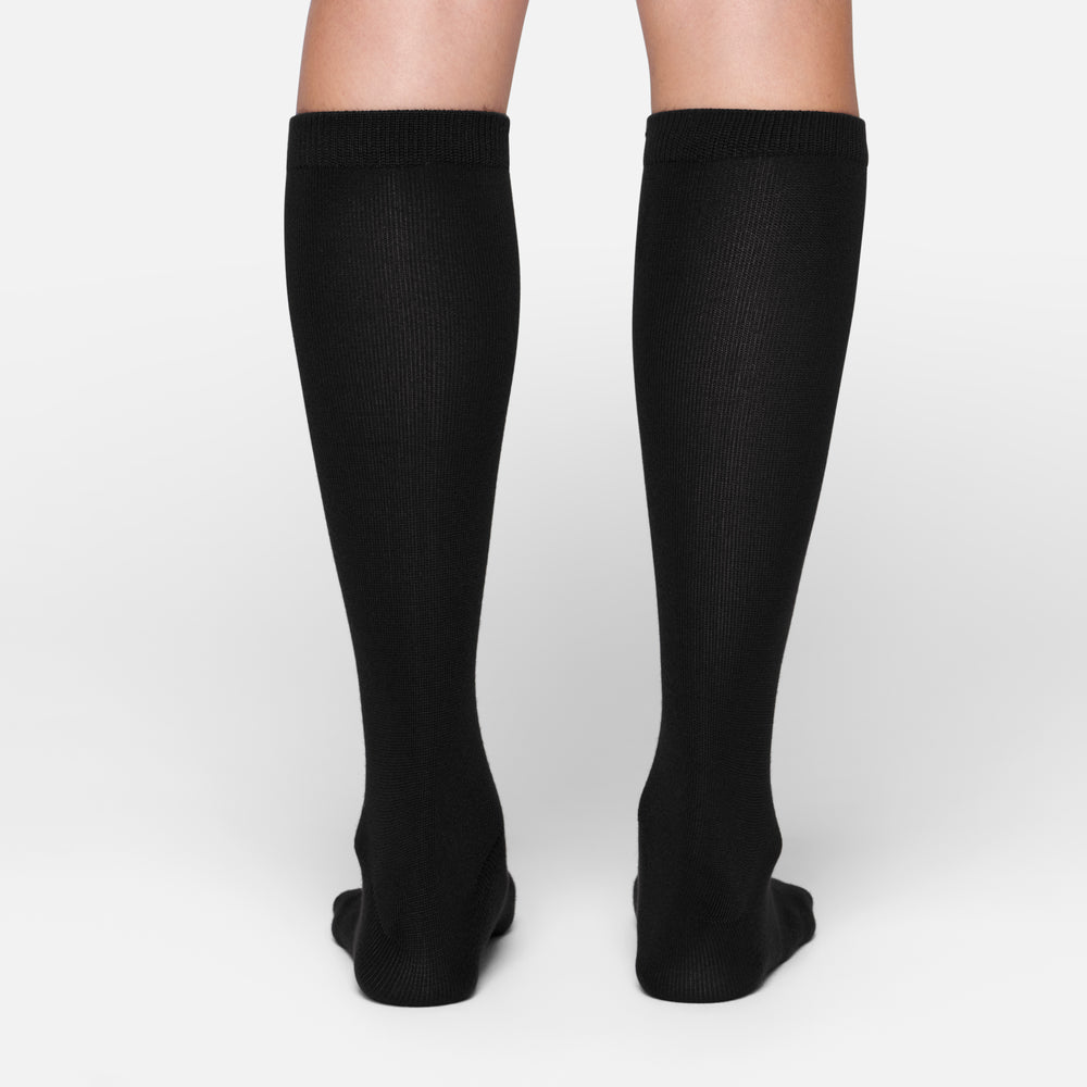 Skims EVERYDAY MID CALF Ponozky Čierne | DIVJ-41068
