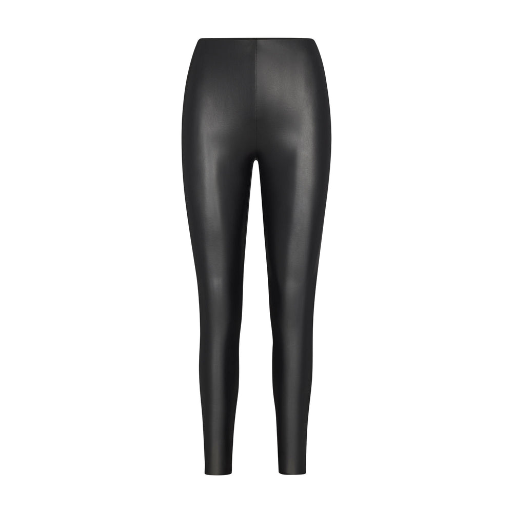 Skims FAUX LEATHER Leginy Čierne | ZMPX-35608