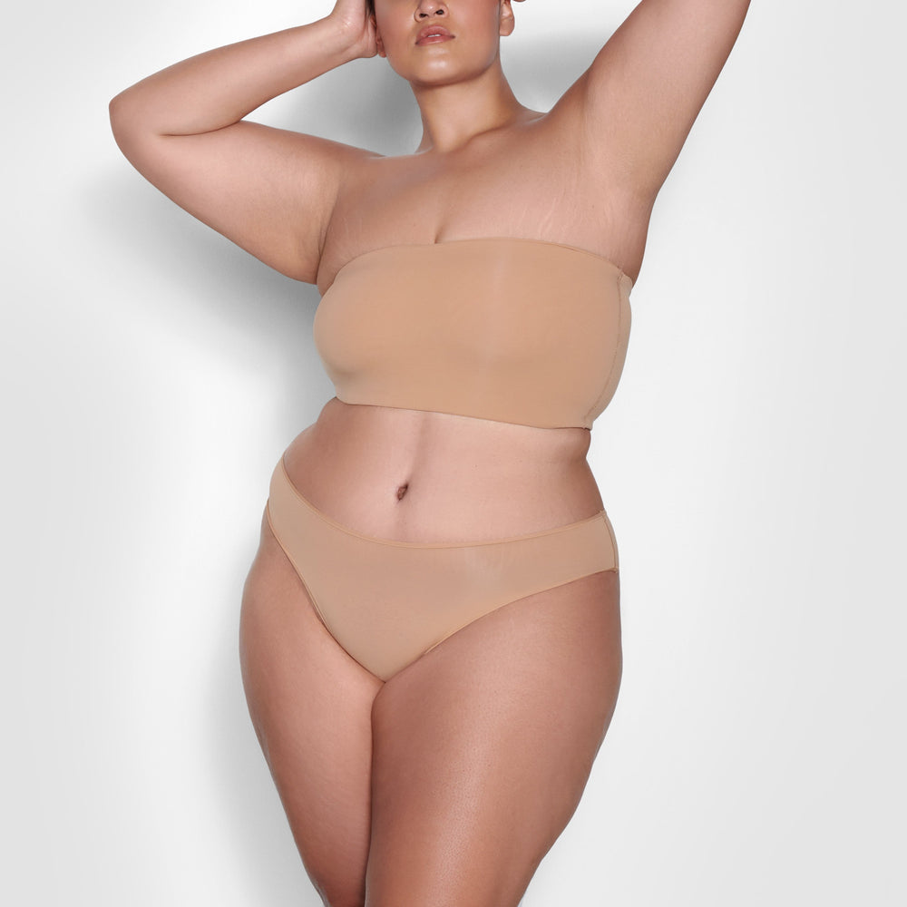 Skims FITS EVERYBODY Bandeau Bra Béžové | ZOVC-78250