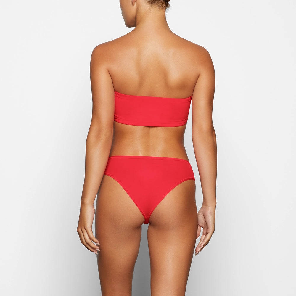 Skims FITS EVERYBODY Bandeau Bra Červené | YCQF-56019