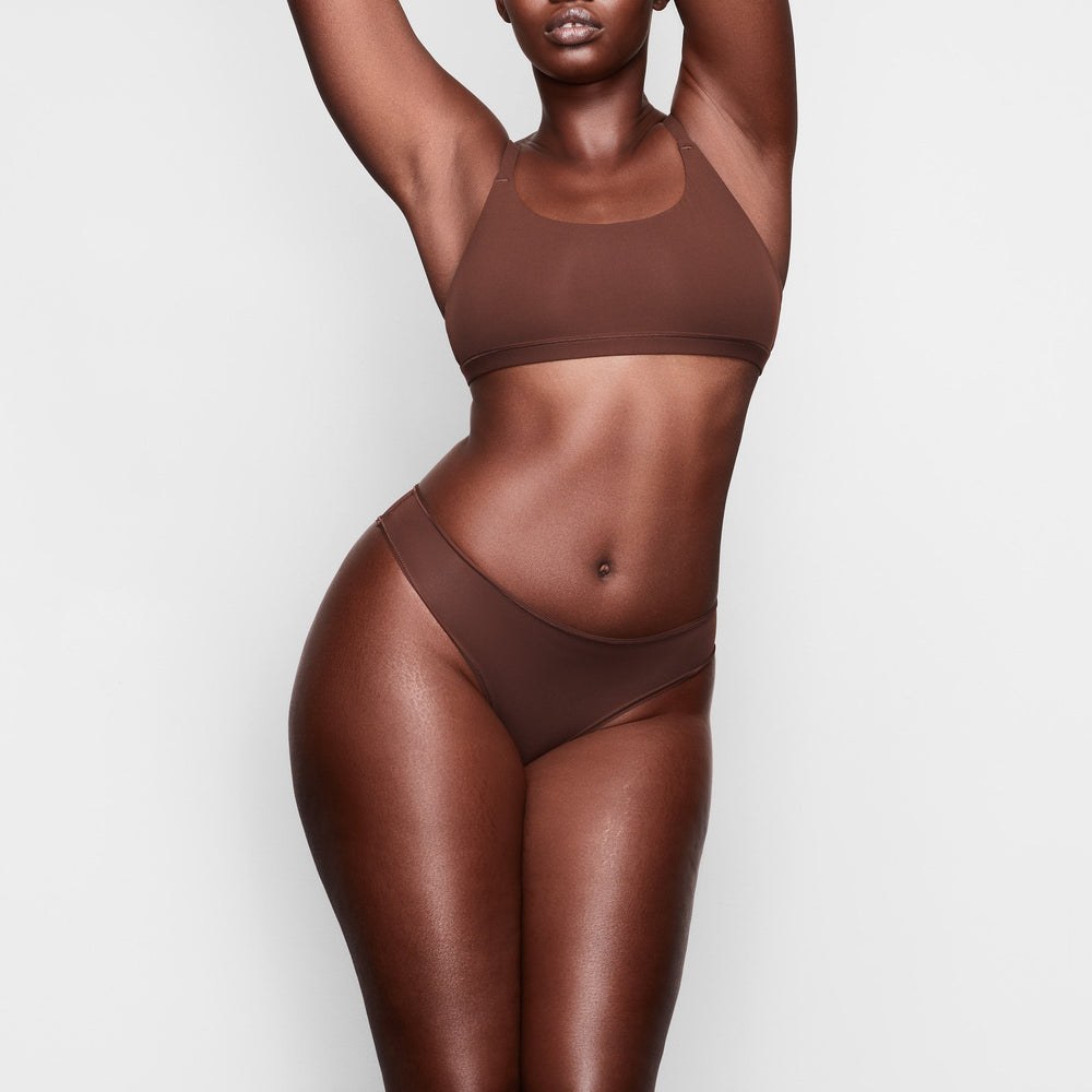 Skims FITS EVERYBODY CHEEKY Brief Čokoláda | ZKEN-65279