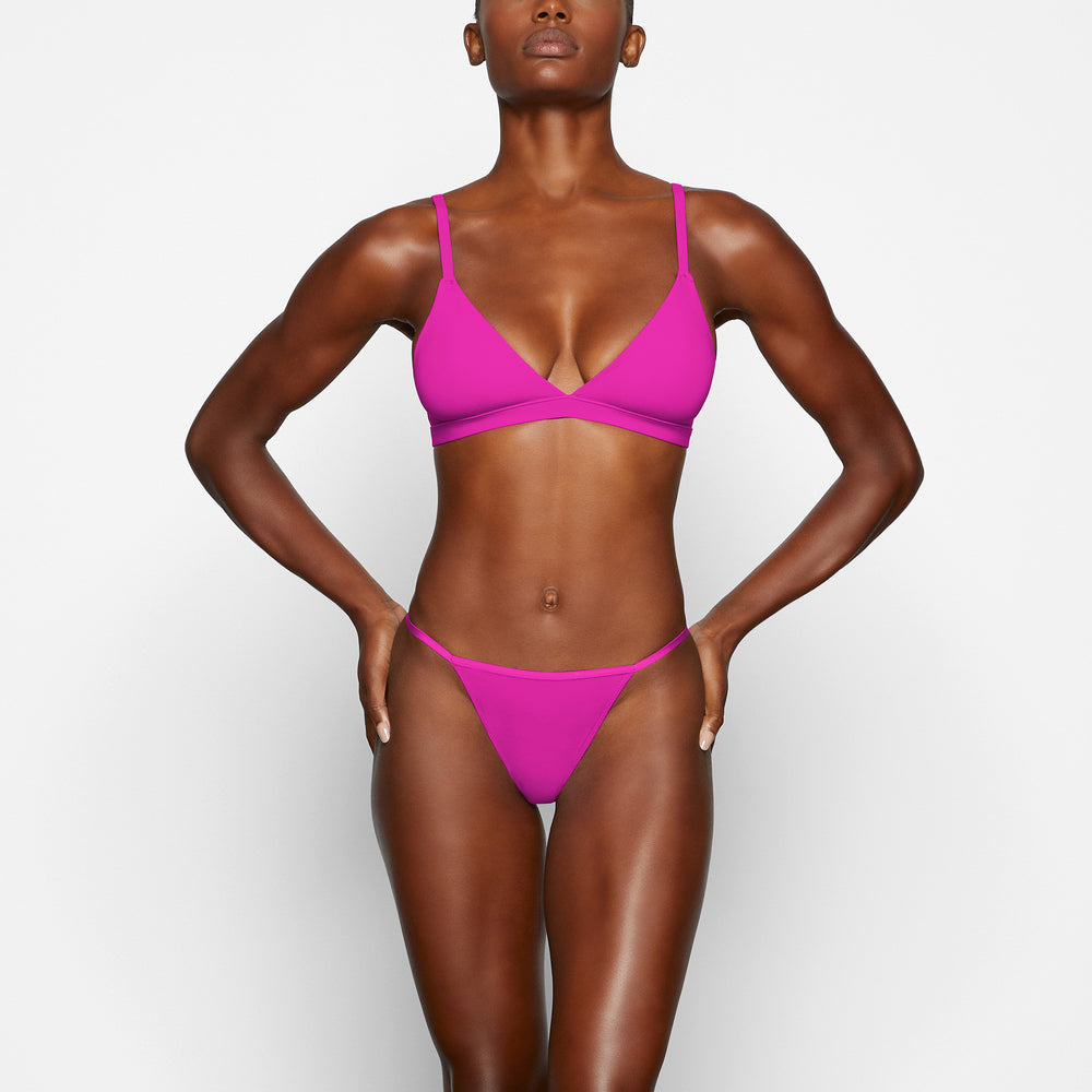 Skims FITS EVERYBODY CHEEKY STRING Bikini Fuchsie | XCUJ-28569