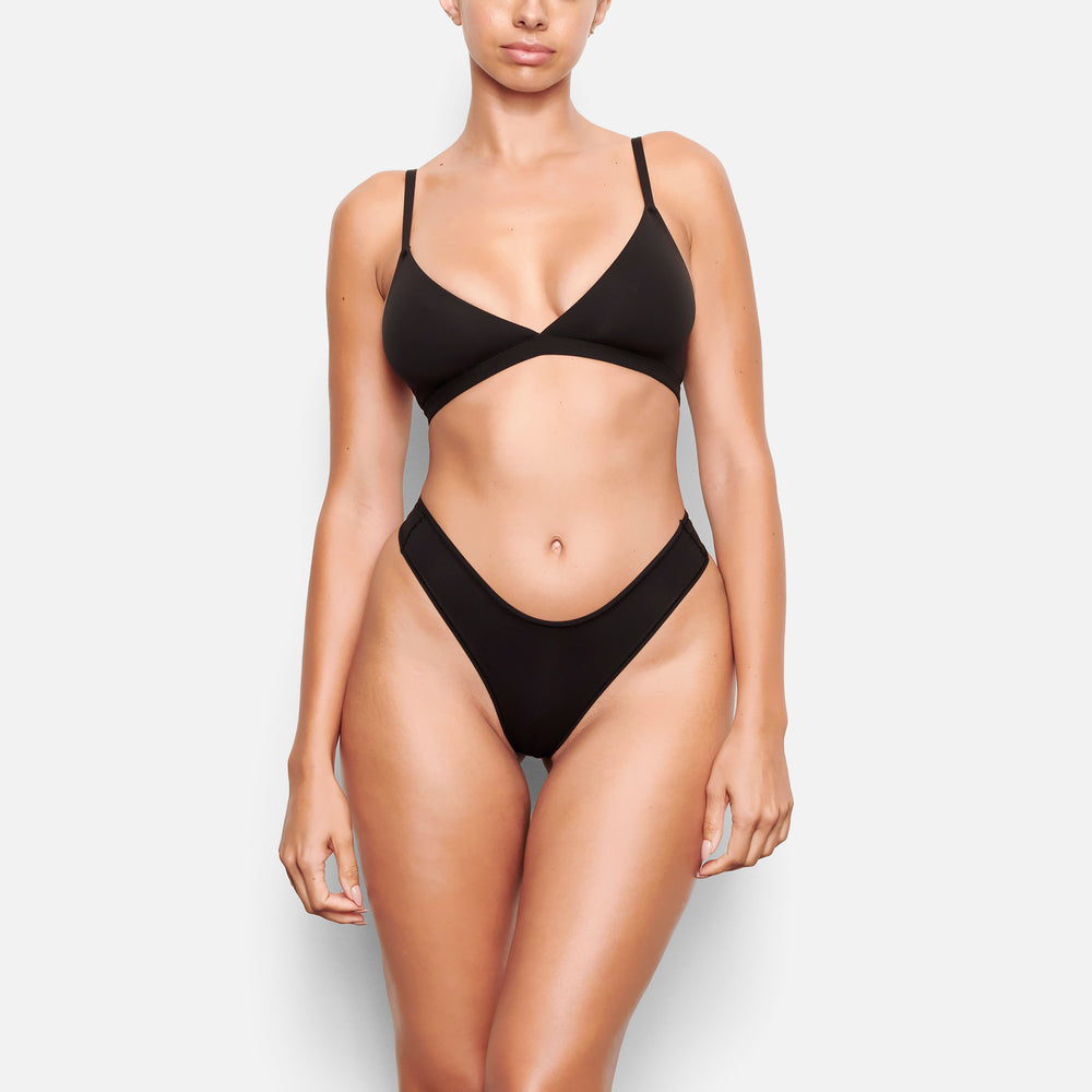 Skims FITS EVERYBODY DIPPED FRONT Thong Čierne | IGHL-64037