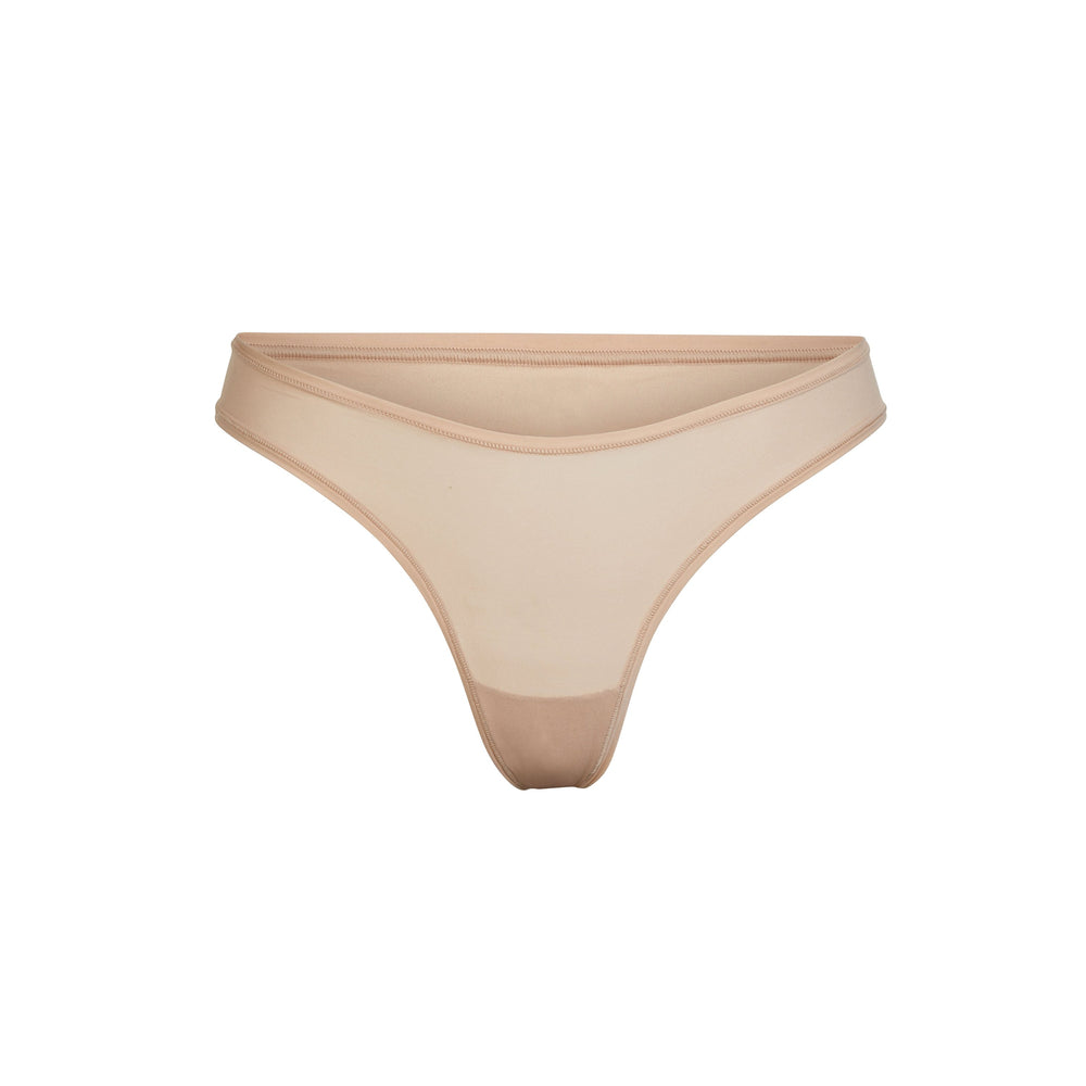 Skims FITS EVERYBODY DIPPED FRONT Thong Béžové | OTAL-81962