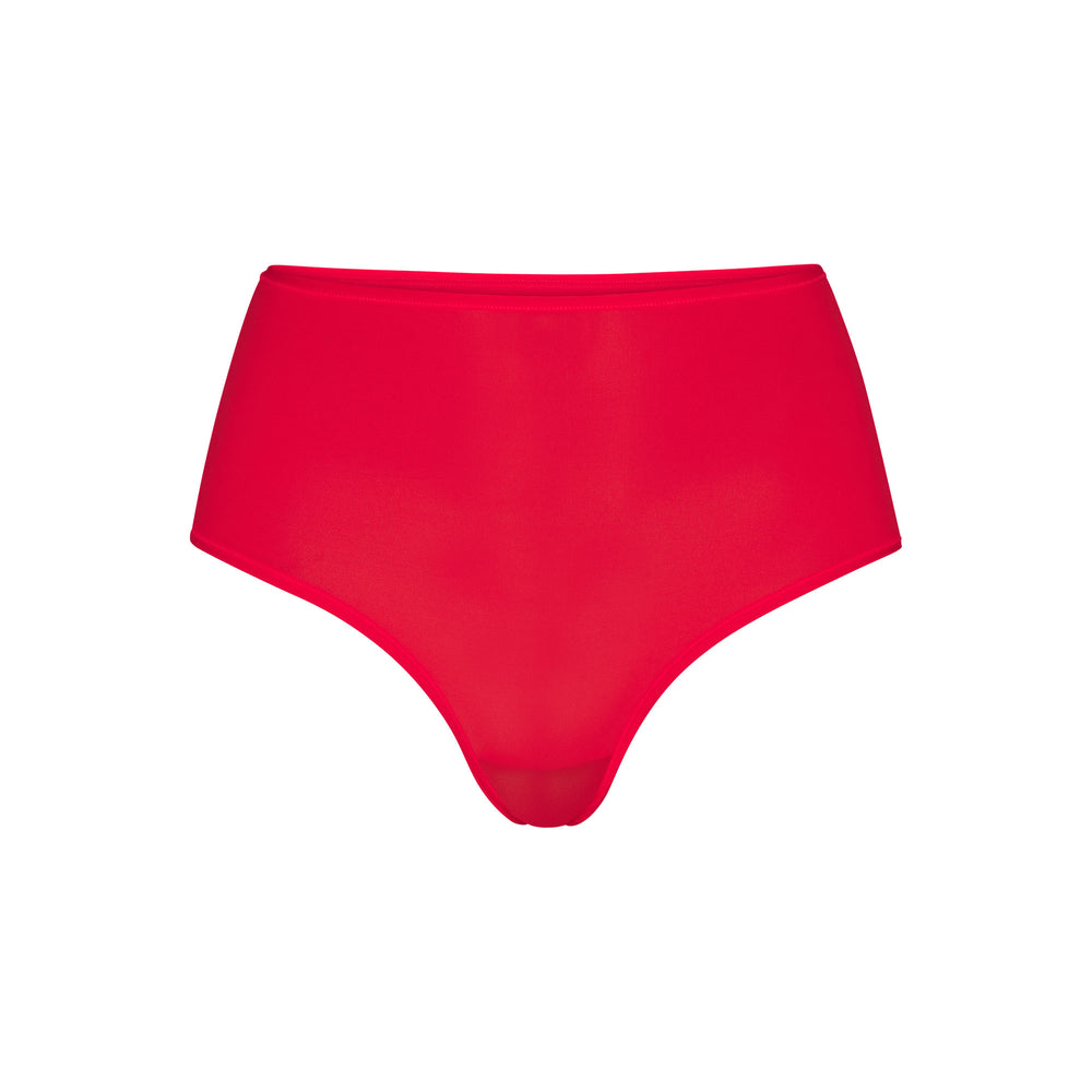 Skims FITS EVERYBODY HIGH WAISTED Thong Červené | BMUL-76312